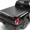 YITAMOTOR® Nissan Frontier 2005-2024 con riel de riel utilitario, cubierta tipo Tonneau para caja de camioneta plegable de tres pliegues suave con plataforma Fleetside de 5 pies