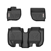 YITAMOTOR® Custom-Fit Black TPE All-Weather Floor Mats for 2016-2022 Honda HR-V, 1st & 2nd Row Protection Liners