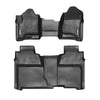 YITAMOTOR® Floor Mats For 14-18 Silverado/Sierra 1500,15-19 2500HD/3500HD Crew Cab,with 1st Row Bench Seat