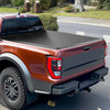 YITAMOTOR® Soft Tri-Fold 2005-2015 Toyota Tacoma, Fleetside 6 ft Bed with Deck Rail System Truck Bed Tonneau Cover