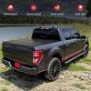 YITAMOTOR® FRP Hard Tri-fold Truck Bed Tonneau Cover Fits for Ford Ranger 2019 2020 2021 2022 2023 2024 5 ft Bed