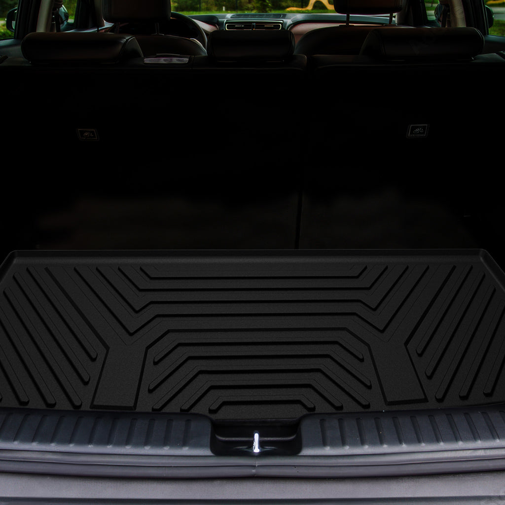 YITAMOTOR® Alfombrillas de carga para Chevrolet Traverse 2018-2023, revestimiento de carga, revestimiento de maletero de TPE negro personalizado para todo tipo de clima