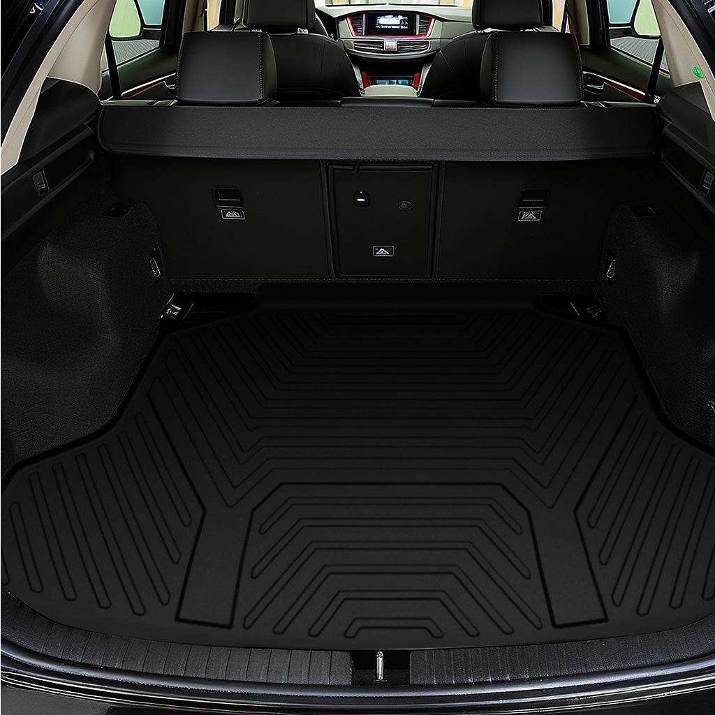 YITAMOTOR® Cargo Trunk Mats for 2012-2016 Honda CRV, All-Weather Protection Custom-Fit Black TPE Cargo Liners