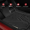 YITAMOTOR® Floor Mats & Cargo Mats Set Fits for Mazda CX-5 2017-2021, Custom Fit TPE All Weather Mazda CX-5 CX5 Floor Liners Set