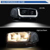 YITAMOTOR® LED DRL 1999 -2006 GMC Sierra 1500 2500, 2001-2006 Yukon XL Conjunto de faros delanteros 