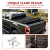 YITAMOTOR® 2016-2023 Toyota Tacoma (Excl. Trail Edition) Cubierta tipo Tonneau para caja de camioneta suave, plegable, con caja de 6 pies