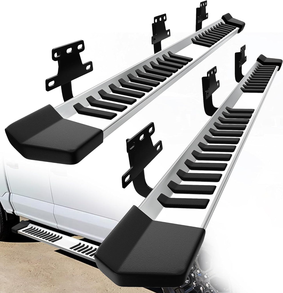 YITAMOTOR® 6 Inches Running Boards Compatible with 2019-2025 Ram 1500 New Body Crew Cab Side Steps Stainless Steel Nerf Bars