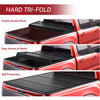 5.8 ft Bed Hard 3-Fold Tonneau Cover for 19 - 24 Chevy Silverado GMC Sierra 1500