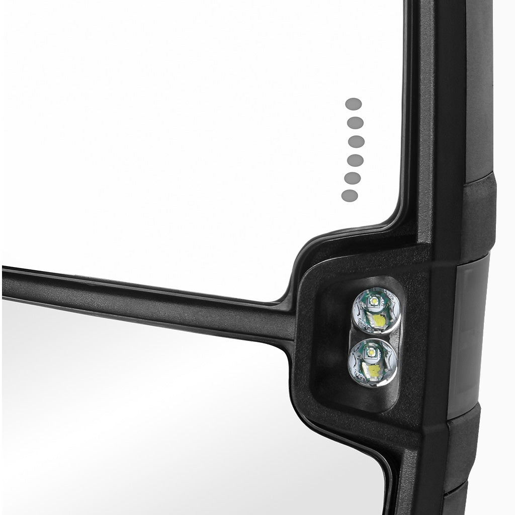 YITAMOTOR® 03-06 Chevy Silverado Tahoe Suburban GMC Sierra Yukon Extendable Tow Mirrors Turn Signal Powered Heated