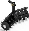 YITAMOTOR®  32" Cut Width Disc Plow Harrow with Universal 2" Receiver Mount for ATV/UTV, Black