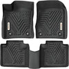 YITAMOTOR® All Weather Floor Mats for 2022 Jeep Grand Cherokee WK, 2016-2021 Jeep Grand Cherokee/Dodge Durango, Custom Fit Floor Liners for 1st & 2nd Row, Black