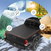 YITAMOTOR® Soft Tri-fold Truck Bed Tonneau Cover Compatible with 2005-2024 Nissan Frontier(NO México) 5ft Bed, Reflective Strip Style