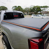 YITAMOTOR® Soft Tri-fold Truck Bed Tonneau Cover Compatible with 2005-2024 Nissan Frontier(NO México) 5ft Bed, Reflective Strip Style