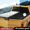 YITAMOTOR®  Soft Tri-Fold Truck Bed Tonneau Cover Compatible with 2014-2021 Toyota Tundra (Excl. Trail Edition), Fleetside 5.5 ft Bed with Deck Rail System