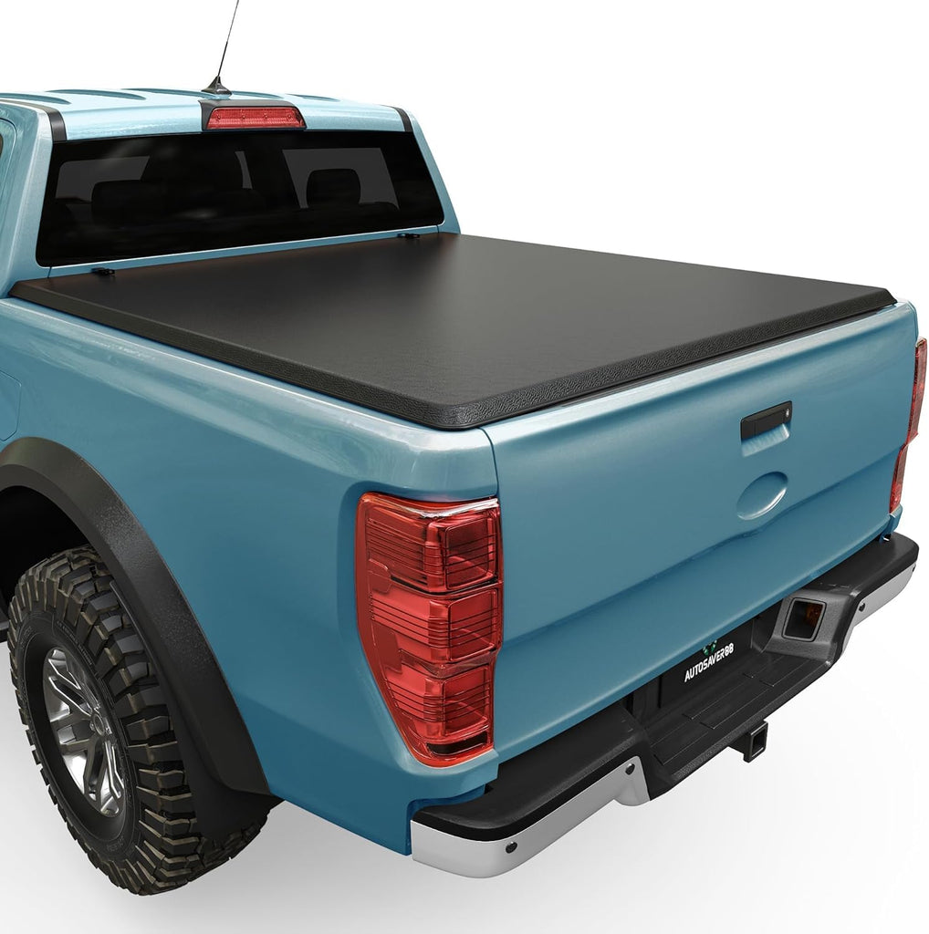 YITAMOTOR® Soft Roll-Up Tonneau Truck Bed Cover Fit for Ford Maverick 2022 2023 2024, 4.5ft Bed