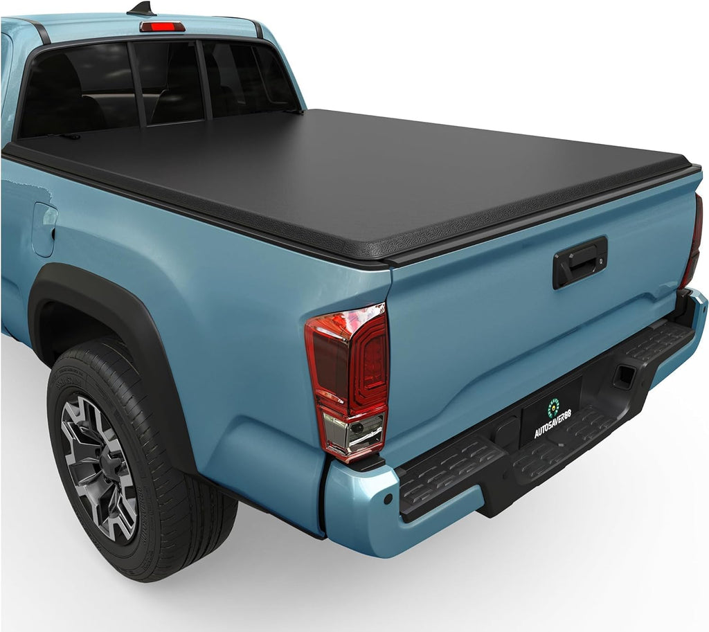 YITAMOTOR® Soft Roll-Up Tonneau Truck Bed Cover Fit for Toyota Tacoma 2016-2023 (Excl. Trail Edition) 5ft Bed