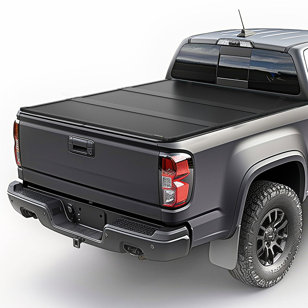 YITAMOTOR® 5.8ft Hard Tri-Fold Tonneau Cover for 2019-2024 Chevy Silverado & GMC Sierra 1500 Truck Bed