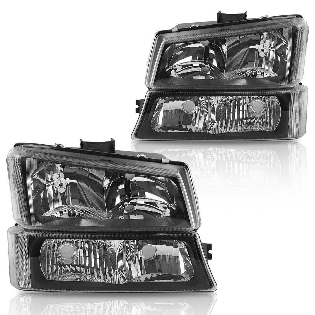 LED Headlights Assembly for 2003 2004-2006 Chevy Silverado