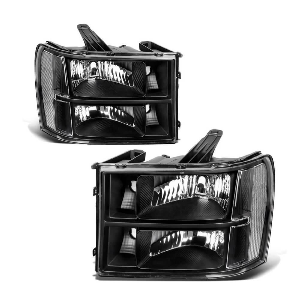 2007 2008-2013 GMC Sierra 1500 LED Headlights Assembly for