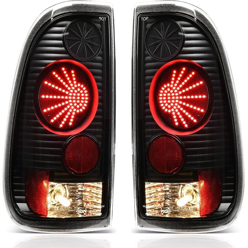 YITAMOTOR® LED Tail Lights 1997-2003 Ford F150 (Fits Styleside