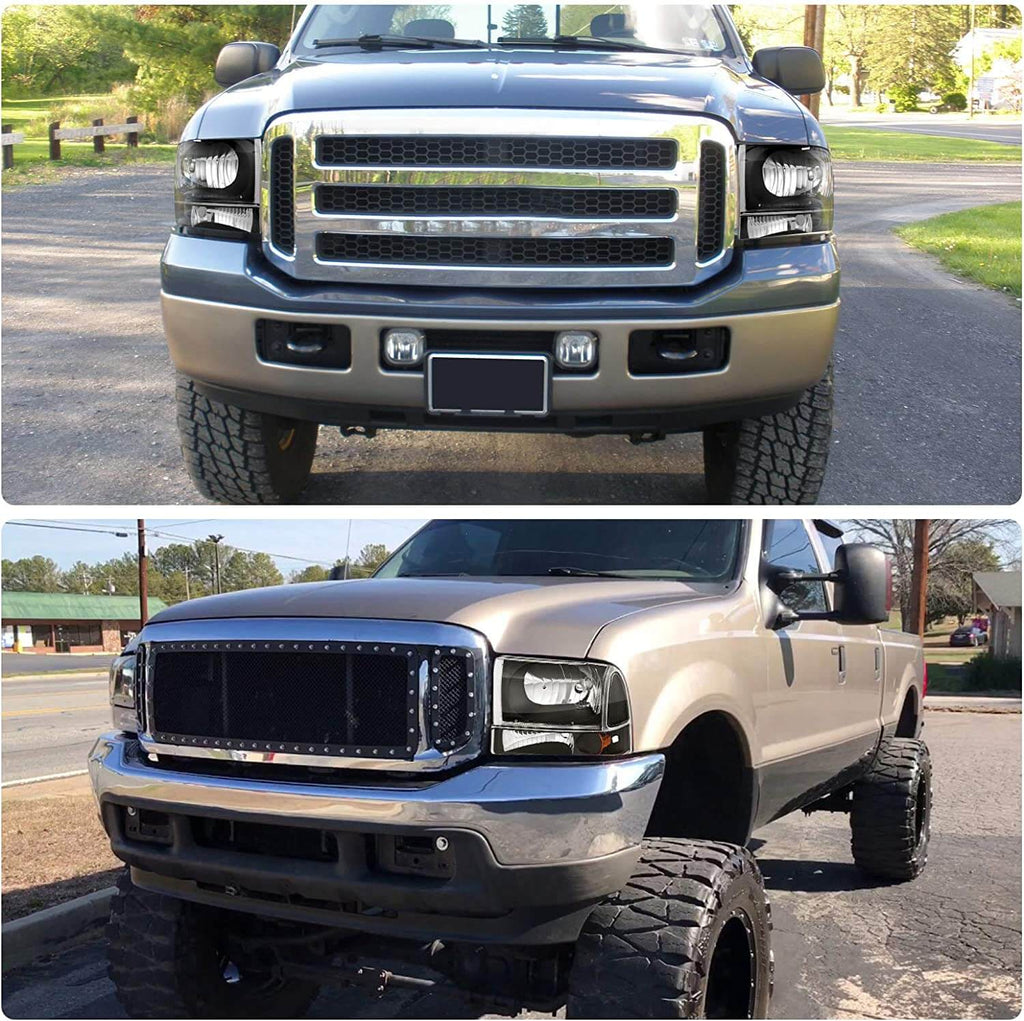 1999-2004 Ford F-250 F-350 F-450 F-550 Super Duty LED Headlights