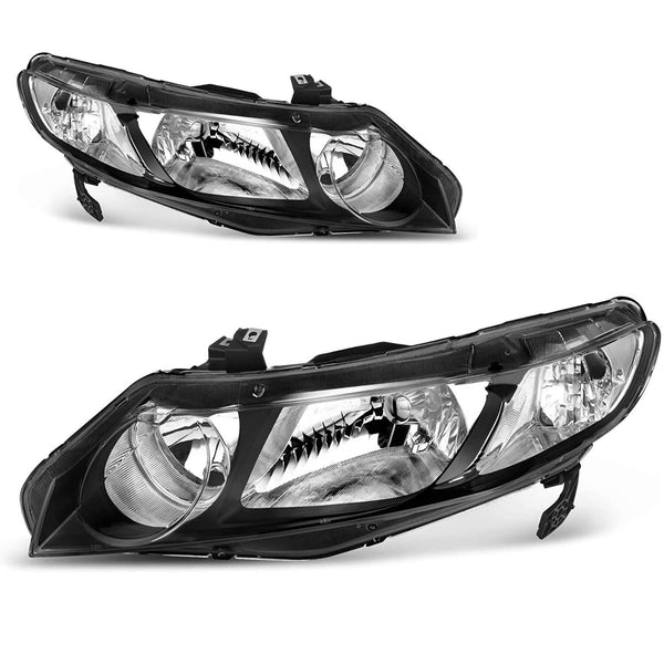 2006 2007 2008-2011 Honda Civic Sedan 4-Door LED Headlights