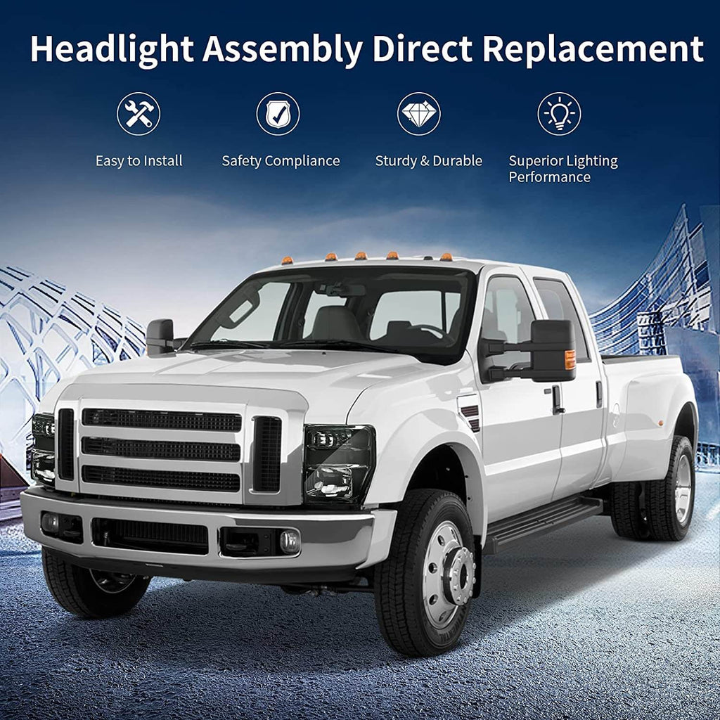 2010 deals f350 headlights