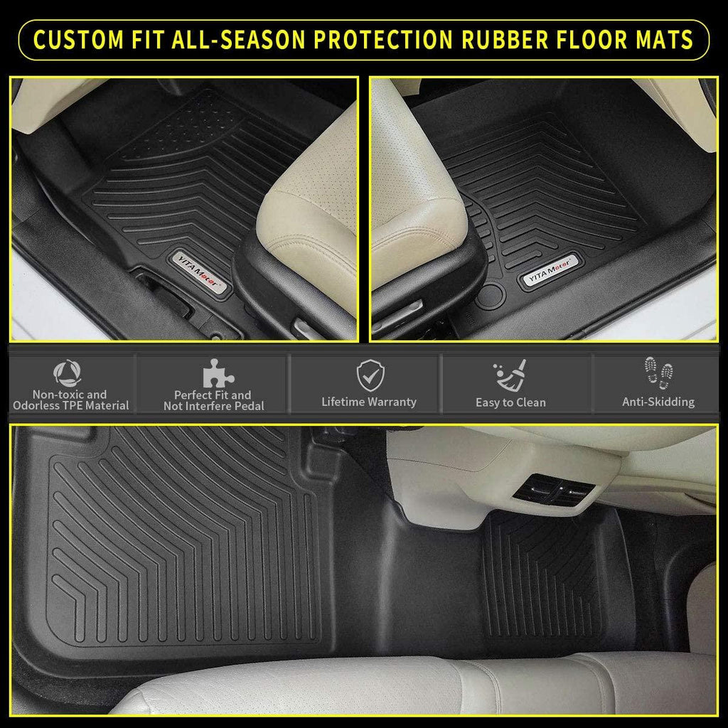 All weather protection 3D car floor liners for 2018-2023 Toyota