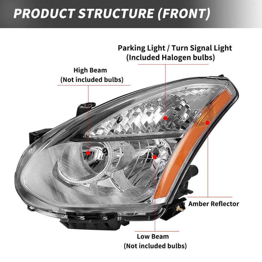 2008-2013 Nissan Rogue Headlights Assembly for Headlight