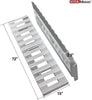 72" x 15" Aluminum Trailer Ramps