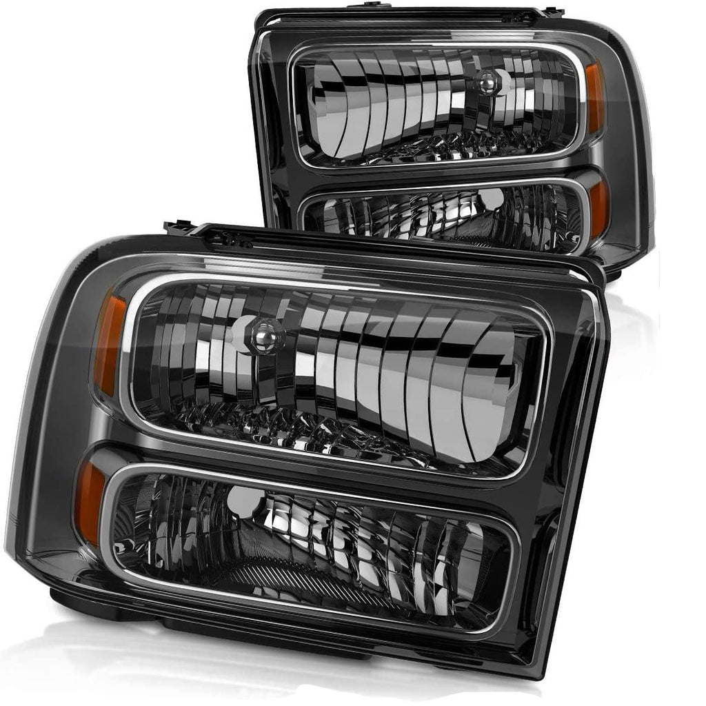 Headlight Assembly for 2005-2007 ford F250 F350 F450 F550 Super