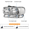 1999-2006 GMC SIERRA headlights