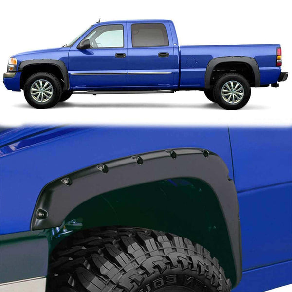 YITAMOTOR® Fender Flares for 99-07 Chevy Silverado GMC Sierra