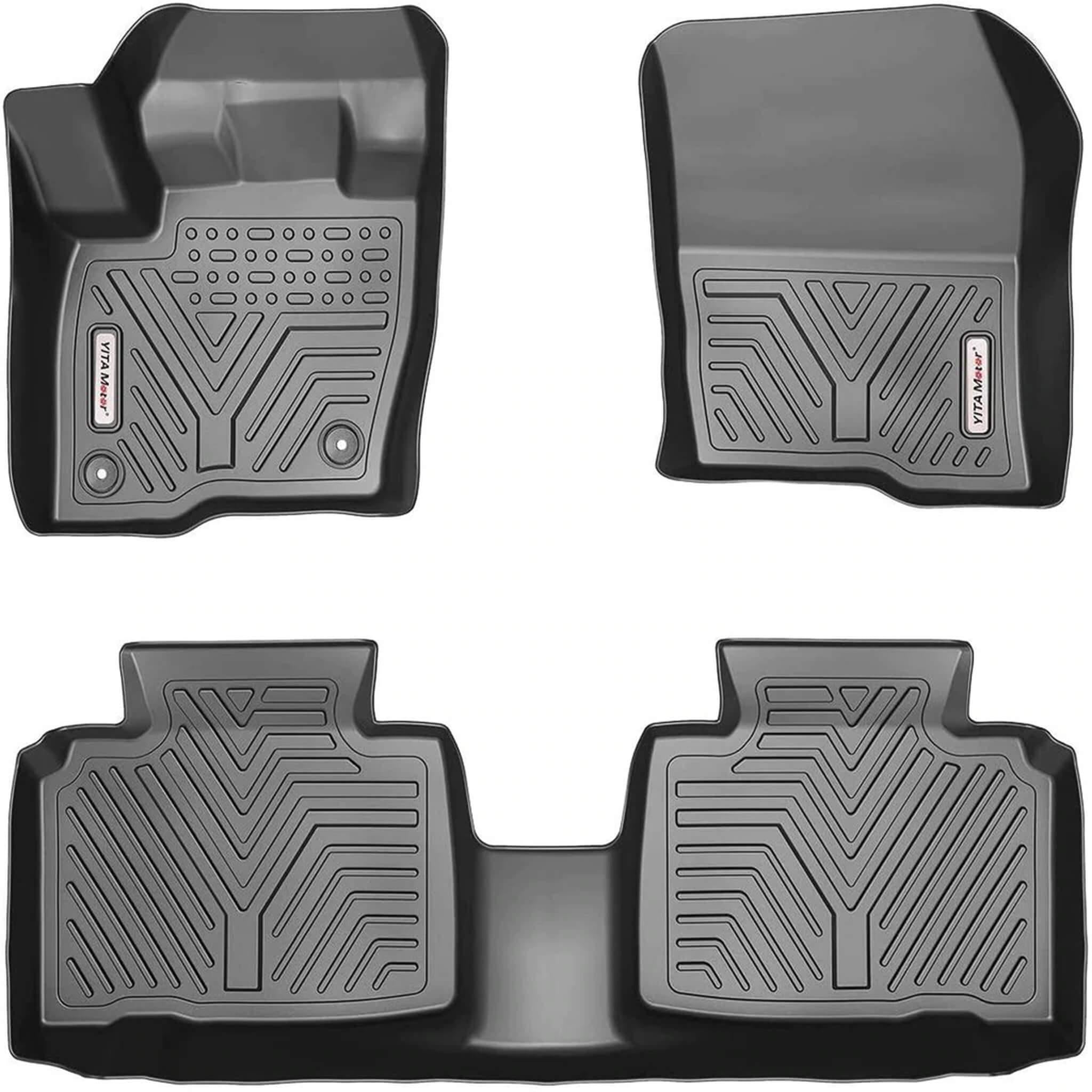 All-weather 3D rubber floor mats for cars fit for 2015-2024 Ford