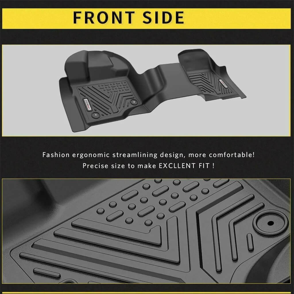 protection floor 2015-2023 YITAMotor mats cars for 3D all-weather F150 Ford –