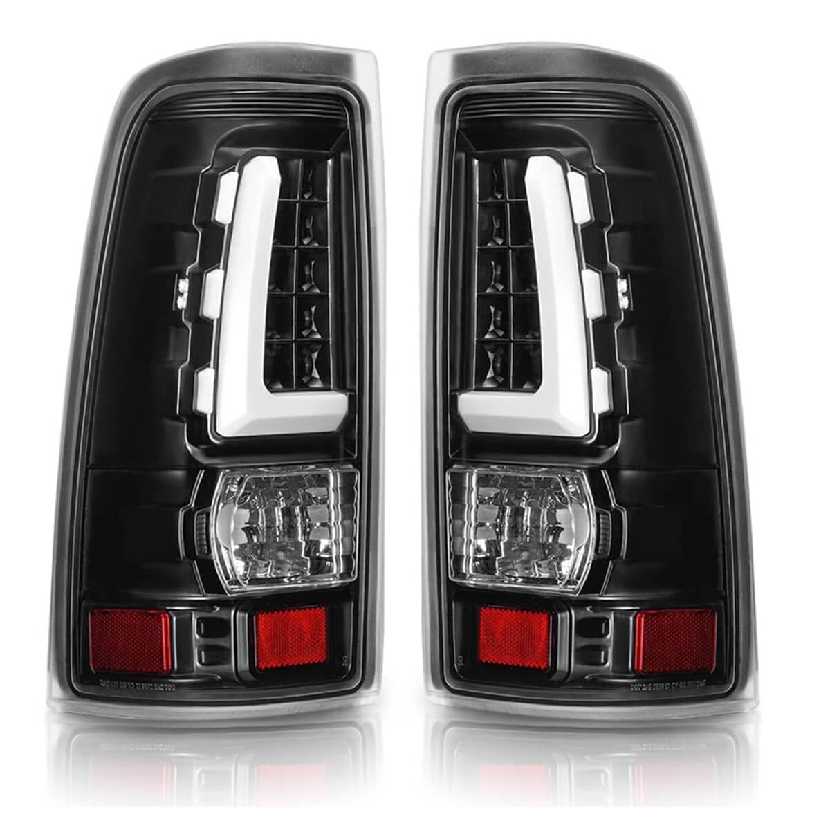 YITAMOTOR® LED Tail Lights Assembly Compatible with 1999-2006