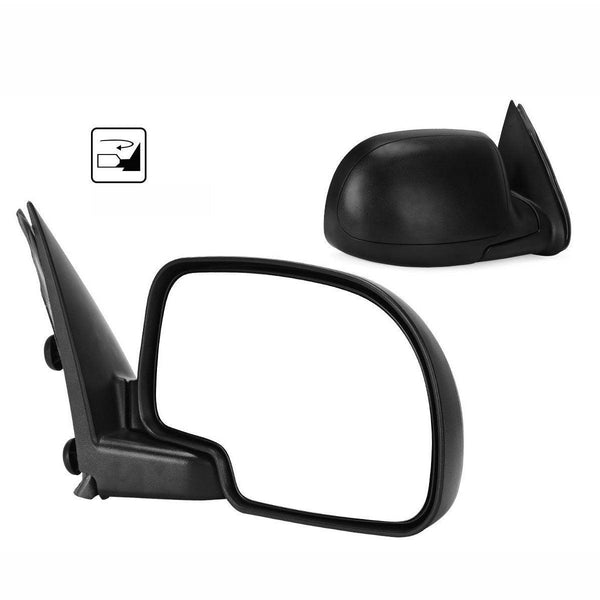 YITAMOTOR® Manual Side Mirror for 99-06 Chevy Silverado Sierra