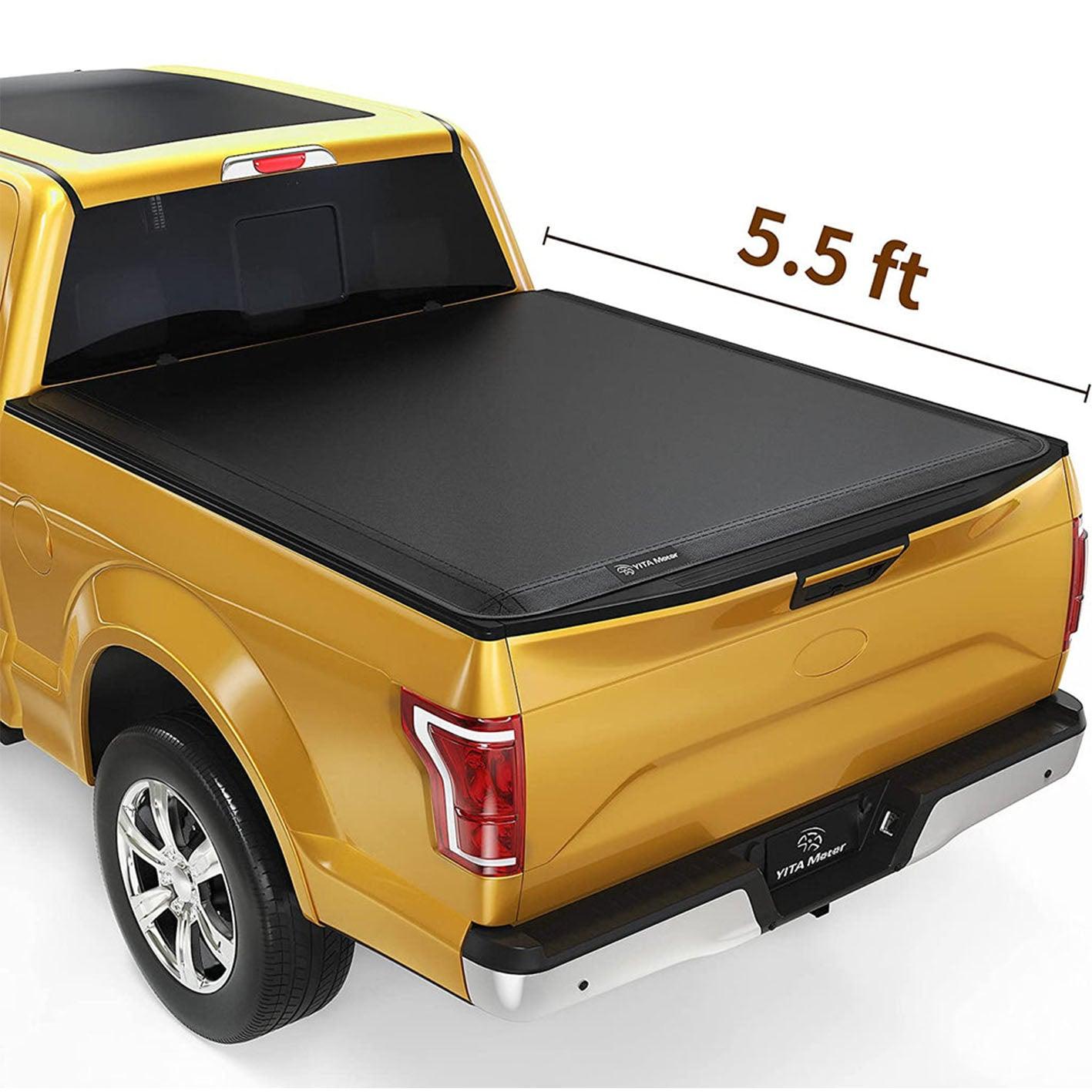 2015-2022 Ford F-150 5.5ft bed Soft Tri-fold Truck Bed Tonneau