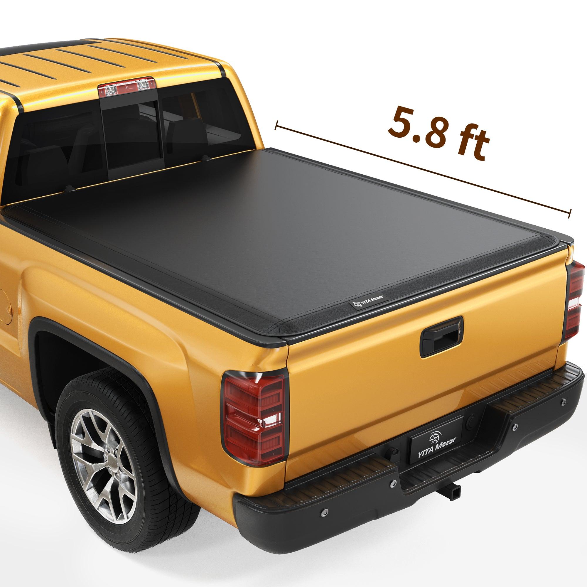 YITAMOTOR® Soft Tri-Fold 2007-2013 Chevy Silverado/GMC Sierra 1500