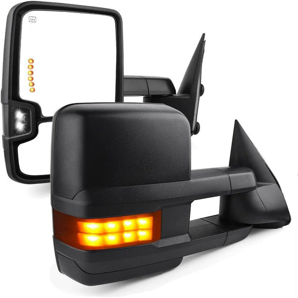 YITAMOTOR® Towing Mirrors For 03-06 Chevy Silverado Tahoe